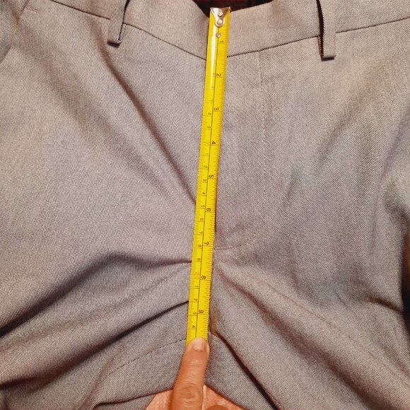 Express Light Gray Women's Trousers [Altered Inseam] - Picture 17 of 17